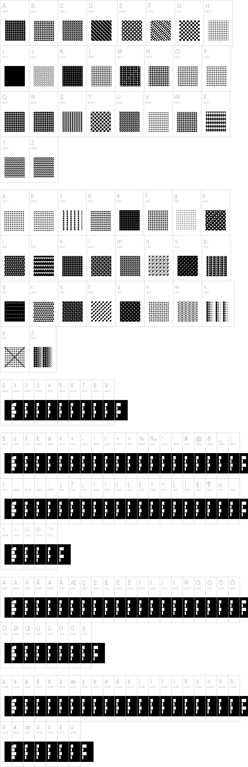 Series of Patterns