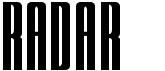 RadarFree font download