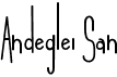 Andeglei SanFree font download