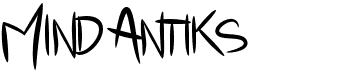 Mind AntiksFree font download