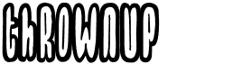 ThrownupFree font download