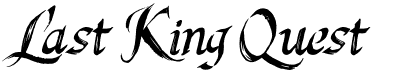 Last King QuestFree font download