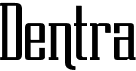 DentraFree font download