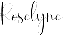 RoselyneFree font download