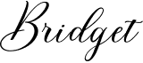 Bridget ScriptFree font download