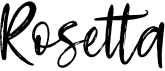 RosettaFree font download