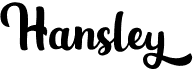 HansleyFree font download