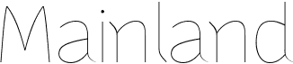 MainlandFree font download