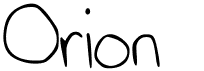 OrionFree font download