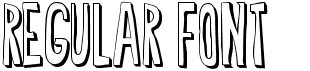 Regular FontFree font download