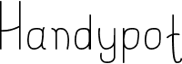 HandypotFree font download