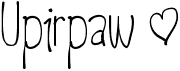 UpirpawFree font download