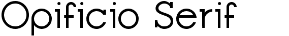 Serif factoryFree font download