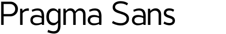 Pragma SansFree font download