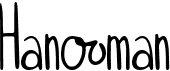 HanoomanFree font download