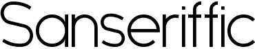 SanserifficFree font download