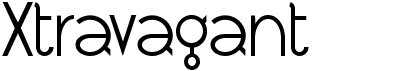 XtravagantFree font download