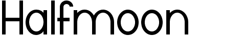 HalfmoonFree font download