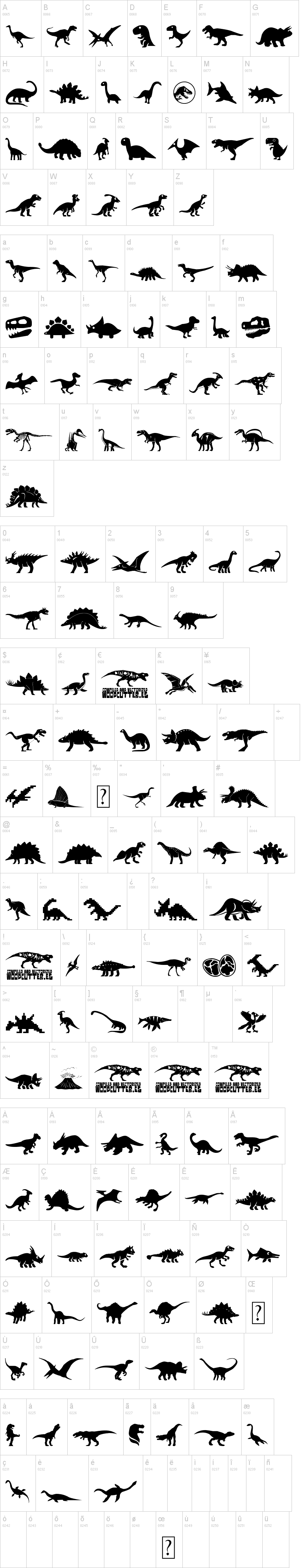 Dinosaur Icons