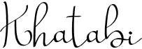 KhatabiFree font download