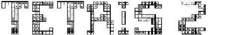 Tetris 2Free font download