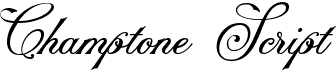 NS Champtone ScriptFree font download