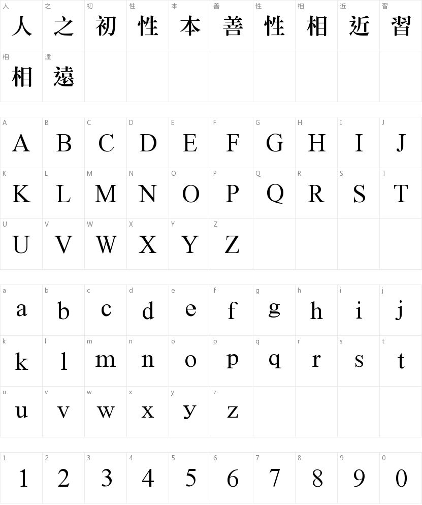 Arithmetic Chinese Special Standard Song Ti Fan