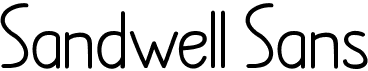 Sandwell SansFree font download