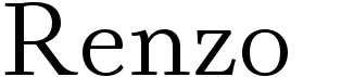 RenzoFree font download