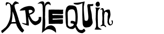 HarlequinFree font download