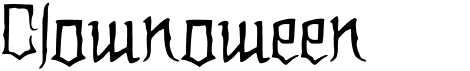 ClownoweenFree font download