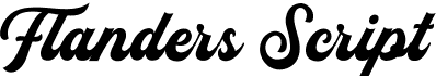 Flanders ScriptFree font download