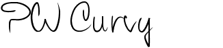 PW CurvyFree font download