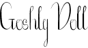 Goshty DollFree font download