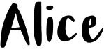 AliceFree font download