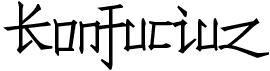ConfuciusFree font download