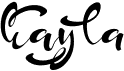 KaylaFree font download