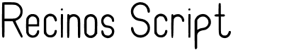 Recinos Script