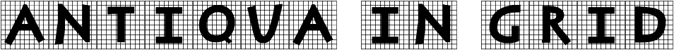 Antiqua In Grid