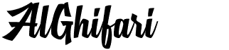 MJ AlGhifariFree font download