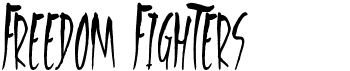 Freedom FightersFree font download