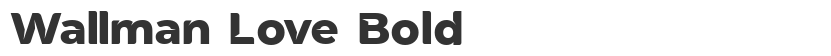 Wallman Love Boldfree high-speed download of massive fonts