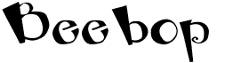 BeebopFree font download