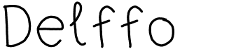 DelffoFree font download