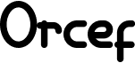 OrcefFree font download