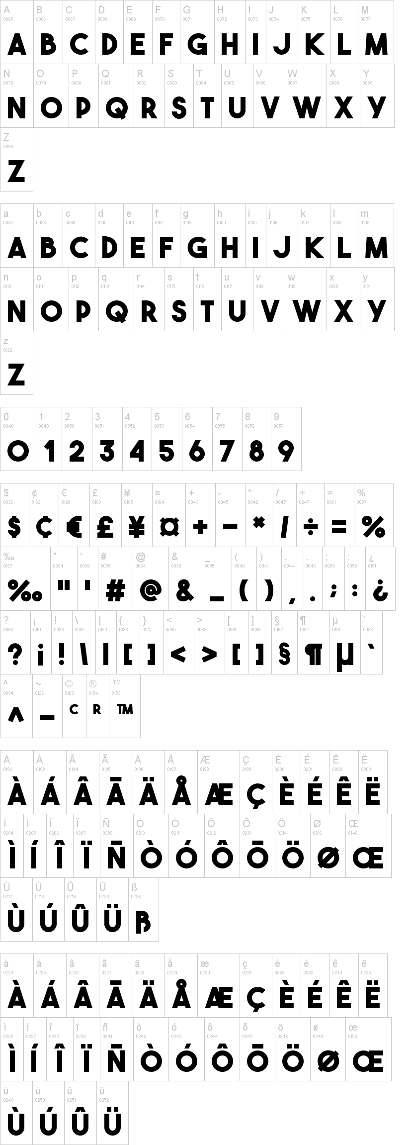 The Bold Font