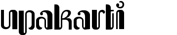 UpakartiFree font download