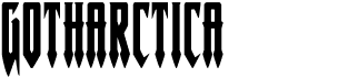 GotharcticaFree font download
