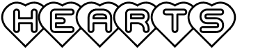 Hearts BRKFree font download