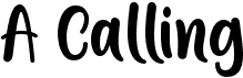 A CallingFree font download